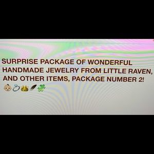 Handmade jewelry and other items
